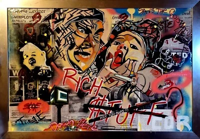 CORBELLIC GOONIES 24X36 ARTE CINEMATOGRÁFICO GRANDE CLÁSICO AÑOS 80 PINTURA POP LIENZO ENMARCADO Foto 1 de 4