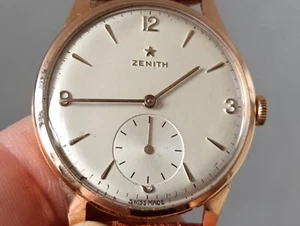 zenith star 1958 manuale oro rosa 750 ref. 862032 - Imagen 1 de 14
