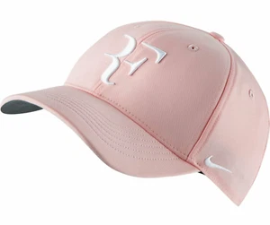 NUOVO! NIKE Berretto Tennis Uomo RF Roger Federer Classic 99-Tramonto Rosa 868579-658 - Foto 1 di 2