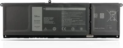 ELECTRO.INC* 54Wh V6W33 Battery For Dell Inspiron 3510 5510 Latitude 3320 3330 Vostro 3515