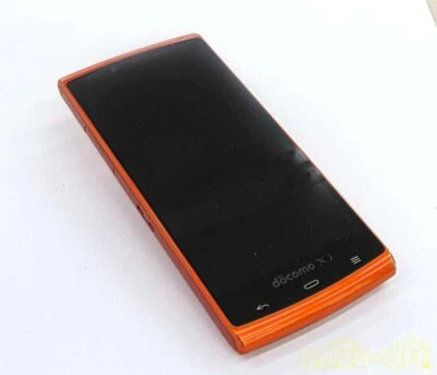 SHARP Smartphone Model: SH-07E Full Face Orange Android 4.2 JAPAN 4.3 inch - Image 1 of 4