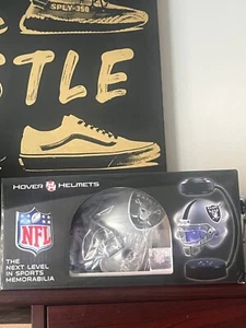 Las Vegas Raiders NFL Football Team The Next Level Hover Helmet LED Lighting - Picture 1 of 5