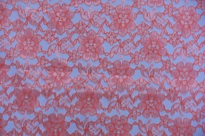 Raschel Lace Fabric by the Yard | Vintage Lace Fabric | Multiple colors | 60" | - Image 1 of 4