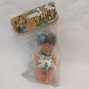 Muñeca de goma Puchita Girl Cubana Toy Cu ba 23 cm NOS 70/80 de colección rara - sellada - Imagen 1 de 18