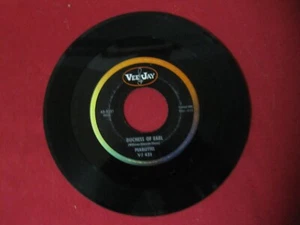 THE PEARLETTES  "THE DUCHESS OF EARL" 1962  VEE JAY VJ-435 MEGA RARE LQQQK!! - Picture 1 of 2