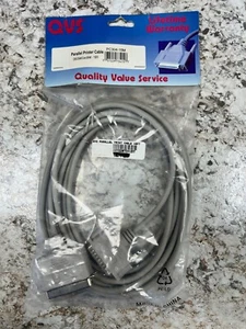 Staples IEEE-1284 Male to Male Parallel Printer Cable (15 Feet) 18788 NEW 15ft - Picture 1 of 3