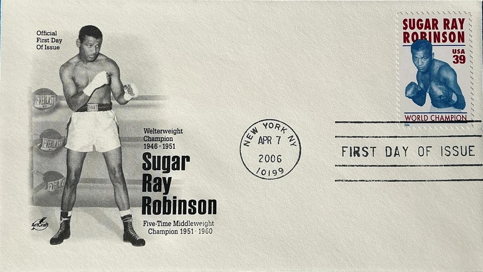 Disco boxer Artcraft 4020 Sugar Ray Robinson  - Imagem 1 de 1