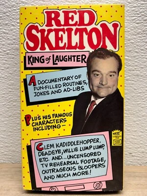 Vtg Red Skelton King Of Laughter VHS Color And Black & White - Image 1 of 4