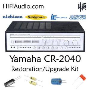 Yamaha CR-2040 rebuild restoration recap upgrade kit repair filter capacitor - Picture 1 of 7