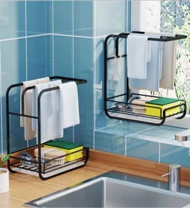 Kitchen All Products Draining Sink Storage Towel Dishwashing Sink Kitchen Sink W - Picture 1 of 7