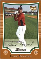2009 Bowman Orange Houston Astros Baseball Card #219 Edwin Maysonet /250