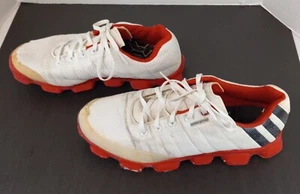 Adidas Crossflex wasserdichte Golfschuhe Herren Größe 10 Art 676017 weiß rot schwarz - Bild 1 von 15