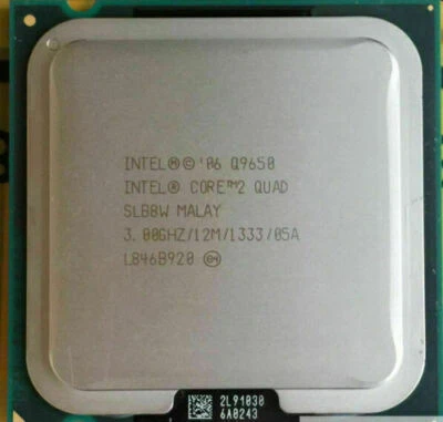 Intel Core 2 CPU Quad Q9650 3 GHz Quad-Core LGA 775 Processor - Bild 1 von 4