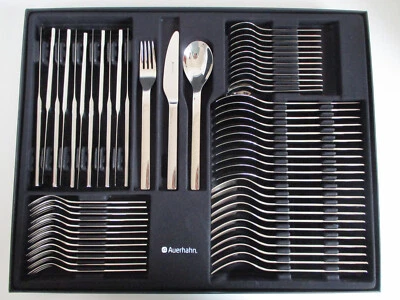 AUERHAHN BESTECK LANO 60-TEILIG EDELSTAHL POLIERT - Bild 1 von 2