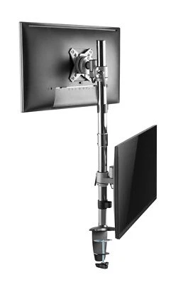 RICOO Dual Monitor Tischhalterung 2 Monitore Tisch Halterung schwenkbar TS3511 - Bild 1 von 4