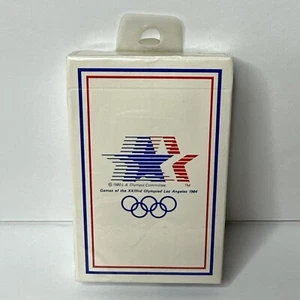 Olympics Playing Cards Vintage 1984 Stars In Motion Los Angeles Sealed - Picture 1 of 5