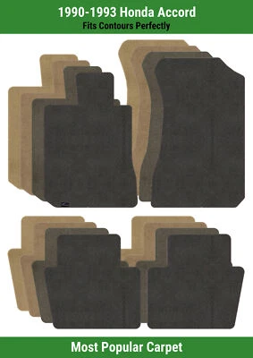 Alfombrillas Lloyd Ultimat fila delantera y trasera para Honda Accord 1990-1993  Foto 1 de 4
