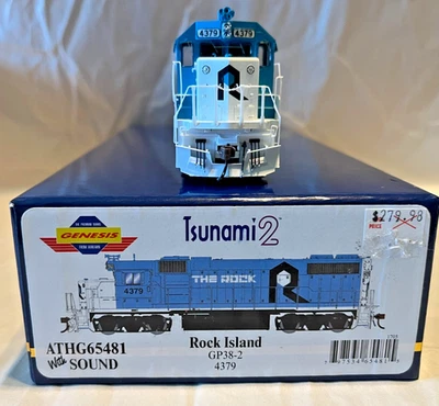 Athearn Genesis HO Scale Rock Island The Rock GP38-2 DCC & Sound - Bild 1 von 4