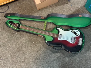 Höfner 185 Artist Bass Vintage Sunburst anni '60 - condizioni originali, inclusa custodia - Foto 1 di 10