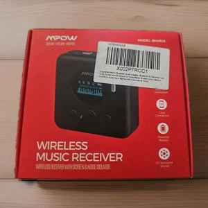 Mpow - Kabelloser Musikempfänger (mit Bildschirm & Geräuschisolator) MPBH492A - Bild 1 von 3