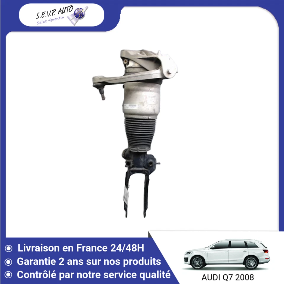 🇫🇷 AMORTISSEUR AVANT DROIT AUDI Q7 ➤7L8616040B ♻️ - Photo 1/2