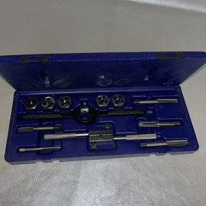 Irwin Hanson 12 PC Tap & Die Set Fractional Hex    (24612) FS - Picture 1 of 3