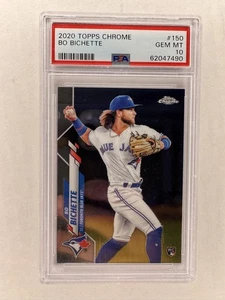 2020 Topps Chrome #150 Bo Bichette RC PSA 10 Toronto Blue Jays - Bild 1 von 2