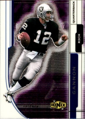 Rich Gannon 2000 UD Ionix #42 Oakland Raiders FREE SHIPPING AutographDen - Image 1 of 2