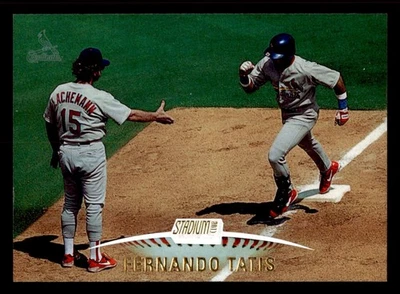  221 Fernando Tatis  Cardinals 1999 Topps Baseball Sports Trading Card  - Image 1 of 2