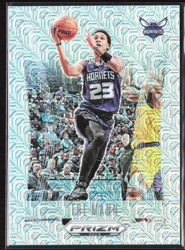 2023-24 Panini Prizm Deca Tre Mann Mojo /25 #113 Hornets - Image 1 of 2