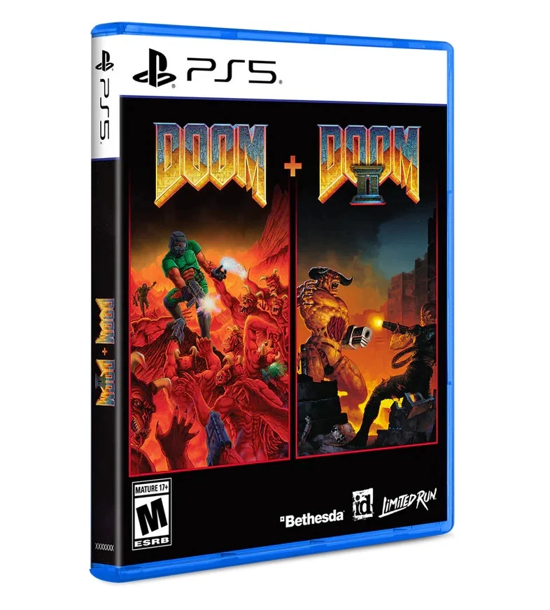 Doom + Doom II LRG#144 - Playstation 5 - Brand New Factory Sealed - Image 1 of 1