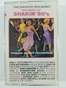 The Best of Shakin' 50's - Original Master Recordings Cassette Tape New Sealed - Picture 1 of 3