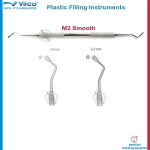 AMALGAM PLASTIC FILLING SMOOTH 1.9/2.2MM PLUGGER CONDENSOR DENTAL ST STEEL - Bild 1 von 1