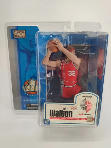 Bill Walton Trailblazers McFarlane NBA Legends Series 1 2005. NIP Cover