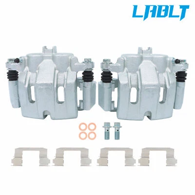 LABLT Brake Calipers w/ Bracket For Honda Ridgeline Acura TL TLX Front LH&RH - Image 1 of 4