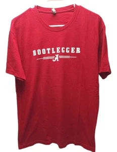 T-shirt uomo L Alabama Crimson Tide "Boot Legger" "ROLL TIDE" sul retro - Foto 1 di 3