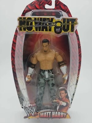 Figura de acción 2006 Jakks Pacific WWE No Way Out Matt Hardy PPV Serie 12 Foto 1 de 4