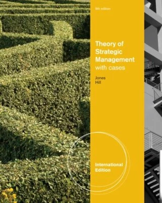 Theory of Strategic Management with Cases, Internatio... by HILL/JONES Paperback - Image 1 of 2
