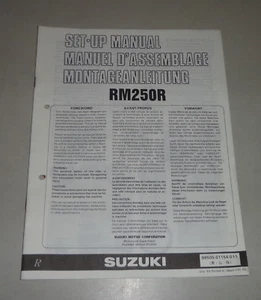 Instrucciones de Montaje / Kit Up Manual Suzuki RM 250 Stand 07/1993 - Imagen 1 de 1
