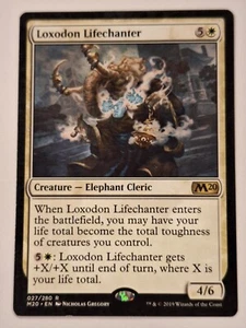 Loxodon Lifechanter - Magic 2020 Core Set M20 - Magic the Gathering MTG Nice! - Picture 1 of 2
