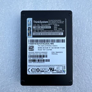 NEW Lenovo ThinkSystem 00YK323 7N47A00121 2.5" 3.84TB SAS 12G SR650 Server SSD - Picture 1 of 1
