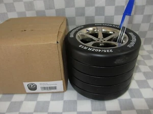 NOVELTY RACING CAR WHEEL / TYRE PEN DESK TIDY / HOLDER - Picture 1 of 6