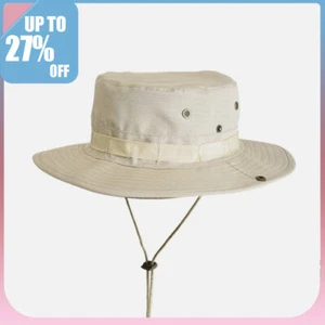 Sun Hat Bucket Cargo Safari Bush Boonie Summer Fishing Hat for Men Women UPF 50+ - Picture 1 of 13