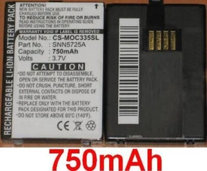 BATTERIE 750mAh Type SNN5725A For Motorola C300, Motorola C335 - Picture 1 of 1