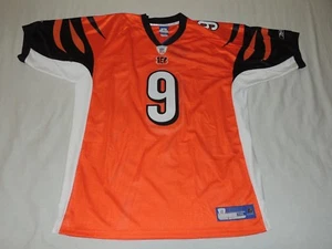 NWT AUTHENTIC ON FIELD CARSON PALMER CINCINNATI BENGALS REEBOK HOME JERSEY 56 3X - Picture 1 of 9