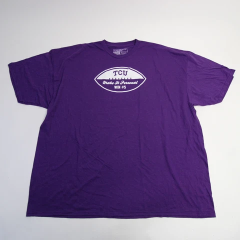 TCU Horned Frogs Mavich Branding Group Short Sleeve Shirt Men's Purple New Cover