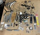 Lot Of RC Model Airplane Wheels, Wood Metal PROPELLERS 20” Flex Cable APC Parts
