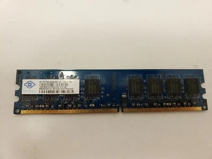 NANYA NT1GT64U8HB0BY-3C 1GB DESKTOP DIMM DDR2 PC5300(667) UNBUF - Picture 1 of 6