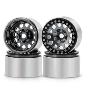 4x Llanta de metal Beadlock de 1,9"" 35 mm para oruga RC 1/10 SCX10 CC01 D90 TRX-4 - Imagen 1 de 12