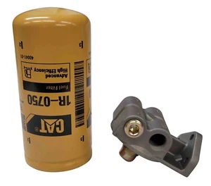 Diesel Fuel Filter Remote Mount Base 1"-14 with CAT 1R-0750 - Picture 1 of 5